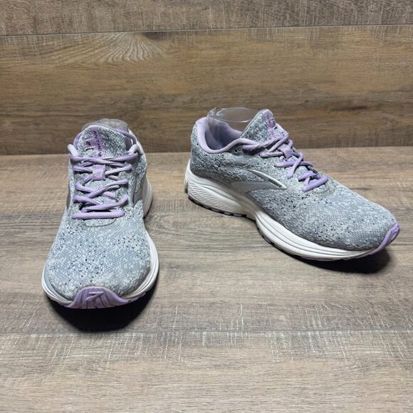 Brooks Anthem 2 Grey/Lavendar Athletic Shoe Women's Size 9.5 - Picture 6 of 7